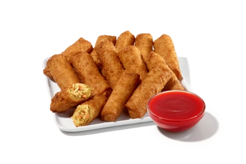 Zaxby’s Catering Menu With Prices (2026): Platters & Drinks 25 Veggie Egg Roll Platter
